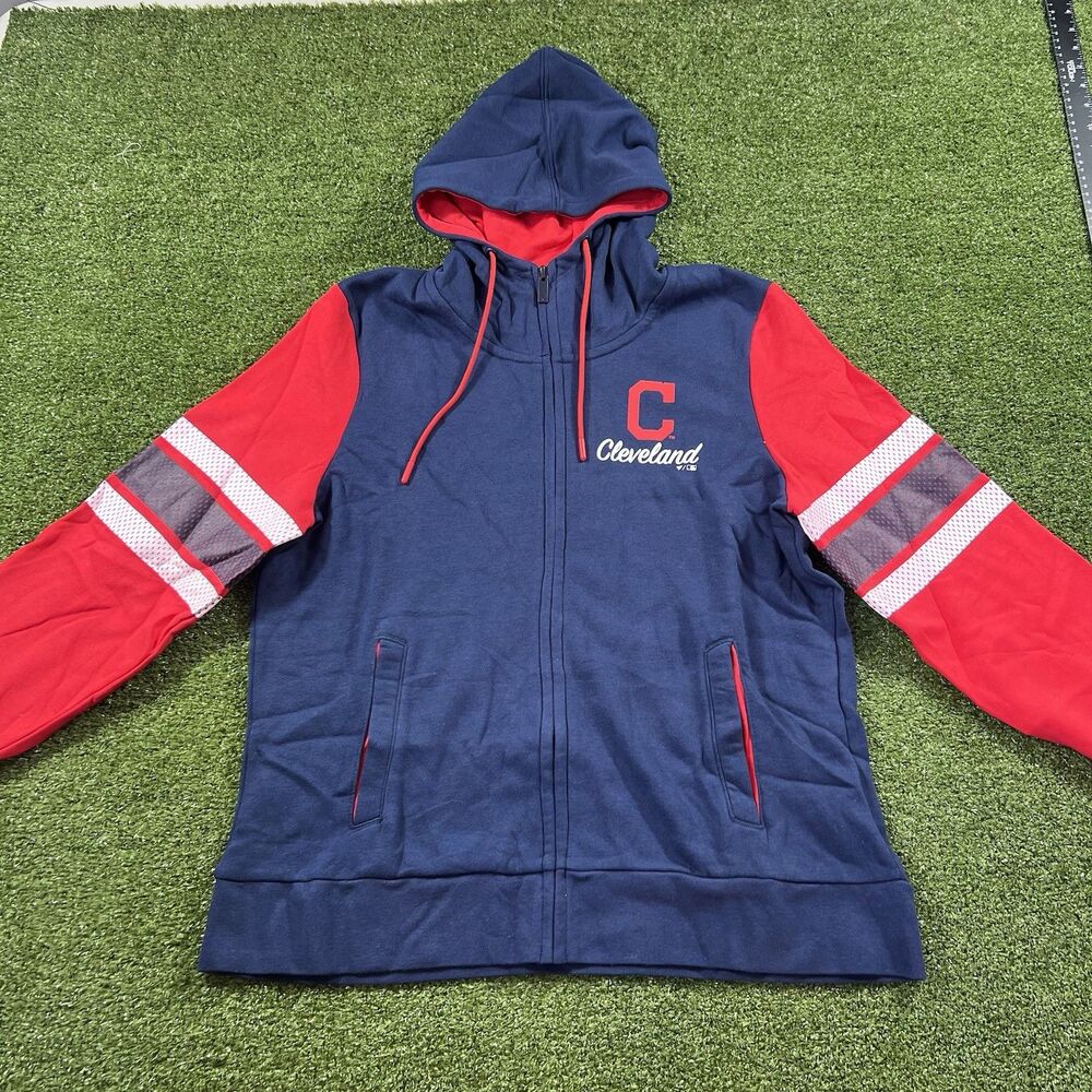 Cleveland Indians Fanatics Branded Women's Full Zip Jacket NWT L
